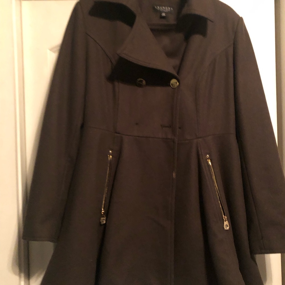Women’s Double Breasted Pea Coat - Laundry by Shelli Segal